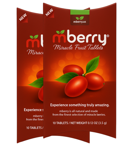 mberry Miracle Fruit Tablets (2 Pack)