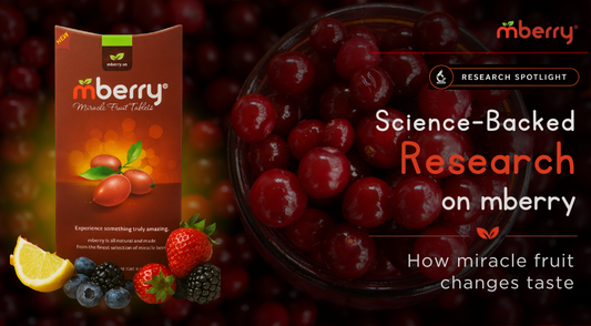 Science-Backed Research on mberry: Can Sour Foods Really Taste Sweeter?